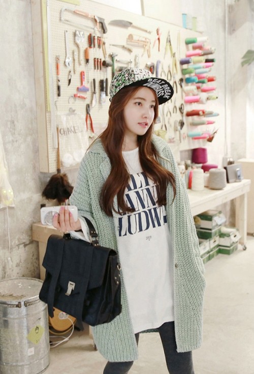 Bộ sưu tập áo cardigan của cô gái mùa xuân - 9