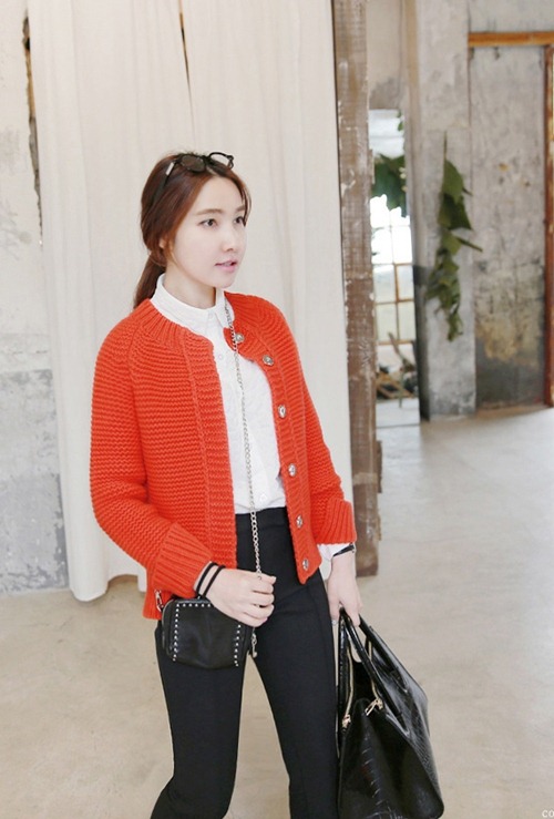 Bộ sưu tập áo cardigan của cô gái mùa xuân - 2