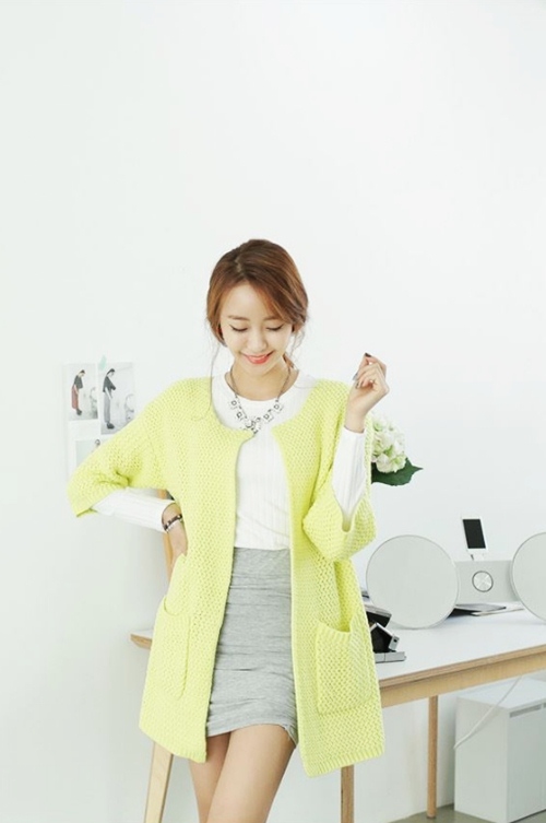 Bộ sưu tập áo cardigan của cô gái mùa xuân - 5