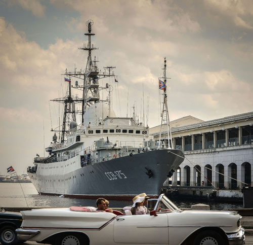 Tàu chiến Nga âm thầm tới Cuba - 1