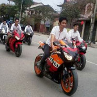 Tin tức trong ngày - Truy tìm được dàn mô tô trong "siêu" đám cưới