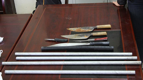 Bị bắt khi chuẩn bị "hỗn chiến", học sinh đâm CS - 2