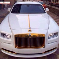 Ô tô - Xe máy - Rolls-Royce Wraith mạ vàng độc đáo