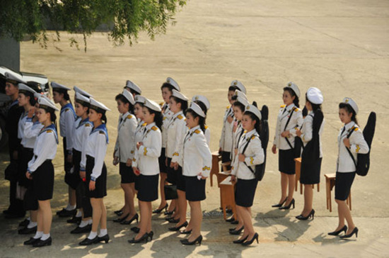 Xinh như mộng dàn nhạc nữ hải quân Triều Tiên - 12