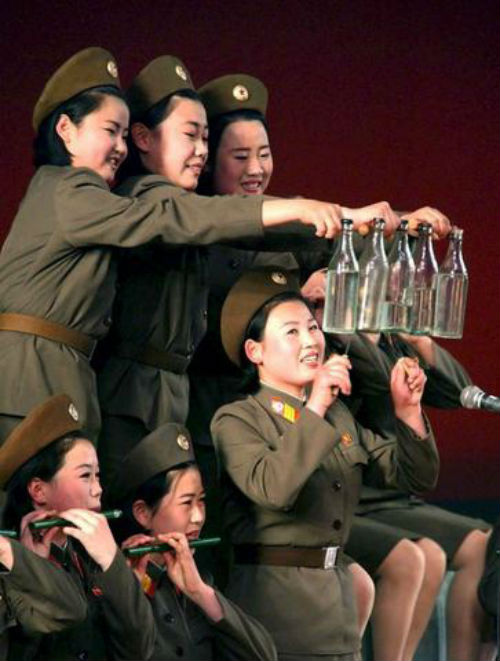 Xinh như mộng dàn nhạc nữ hải quân Triều Tiên - 18