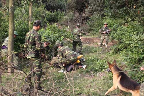 Ảnh: Theo chân chiến sĩ biên phòng đi tuần tra - 12