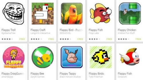 Game nhái Flappy Bird vẫn tràn lan trên App Store - 1