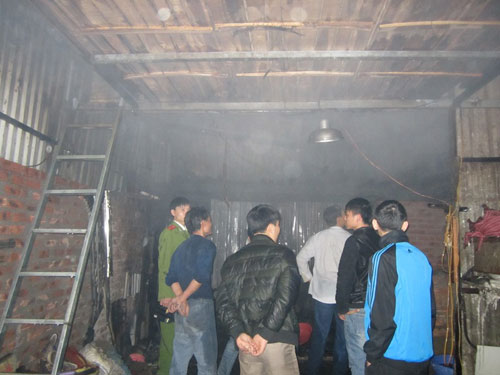 Đun nước tắm, thiêu cháy cả xưởng cơ khí - 2