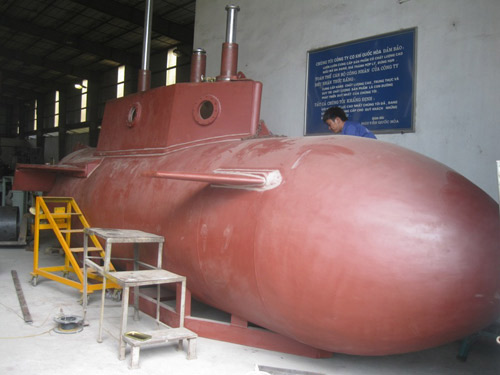 Tàu ngầm tự chế sẽ được cấp phép thử ngoài biển? - 1