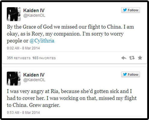 Malaysia: Tạ ơn Chúa vì lỡ chuyến bay định mệnh - 2