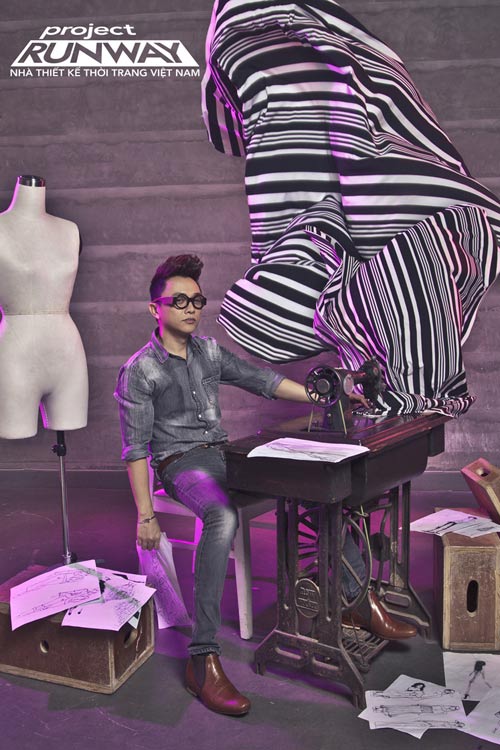 Công Trí ngồi ghế nóng ở Project Runway 2014 - 1