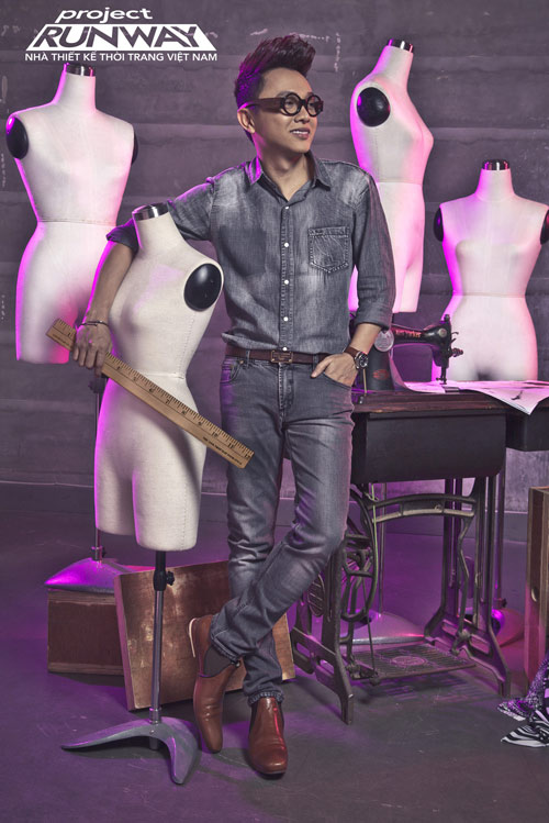 Công Trí ngồi ghế nóng ở Project Runway 2014 - 2