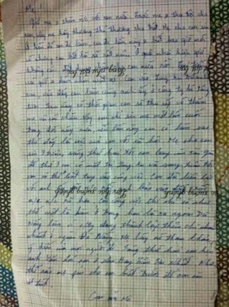Vụ chém trung úy CSGT: Lá thư "hoàn lương" gửi mẹ - 3