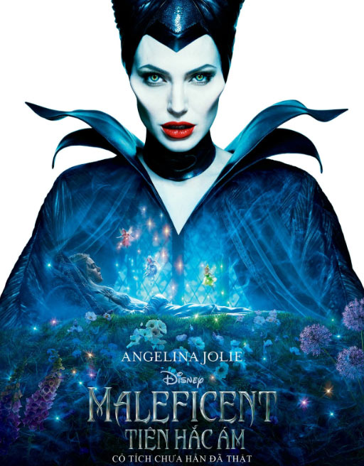 Ấn tượng poster về phù thủy của Angelina - 1