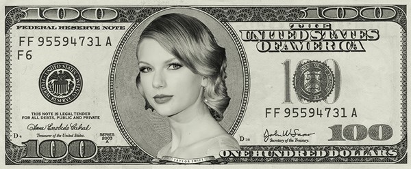 Taylor Swift dẫn đầu các sao thế giới về kiếm tiền - 1