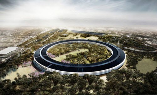 10 sự thật thú vị về trụ sở hình đĩa bay của Apple - 1