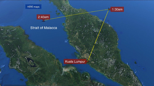 Malaysia: Thấy tín hiệu máy bay lạ gần Thái Lan - 1