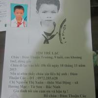 Tin tức trong ngày - Bắc Ninh: Bé trai 9 tuổi mất tích bí ẩn