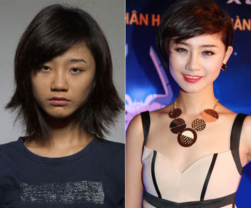 Mỹ nhân Việt thay đổi khi sửa mũi - 2