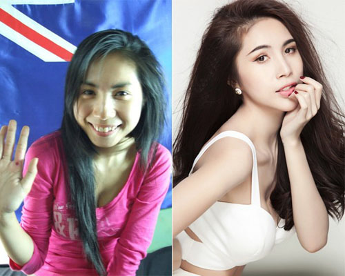 Mỹ nhân Việt thay đổi khi sửa mũi - 7