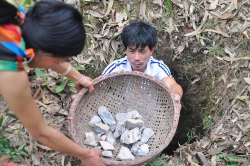 Làng ăn đất ở Vĩnh Phúc chứng minh đất ăn được