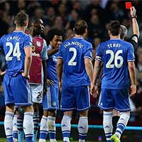 Bóng đá - Chelsea: 3 thẻ đỏ &amp; vị đắng ở Villa Park