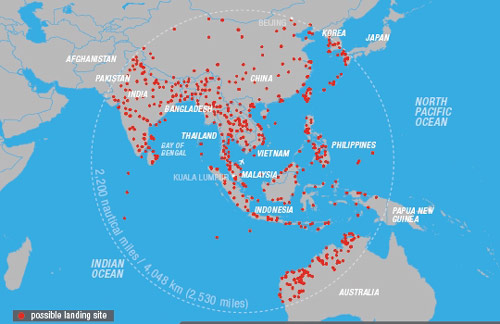 MH370 đã bay sát sạt mặt đất để né radar? - 3