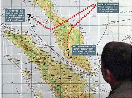 MH370 đã bay sát sạt mặt đất để né radar? - 1