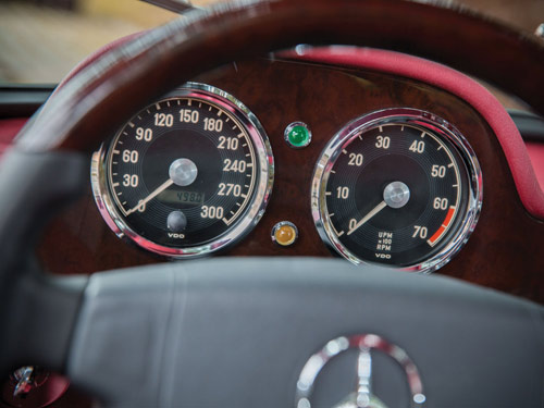 Siêu xe “cánh chinh” cổ 300SL AMG 1954 tái xuất - 12