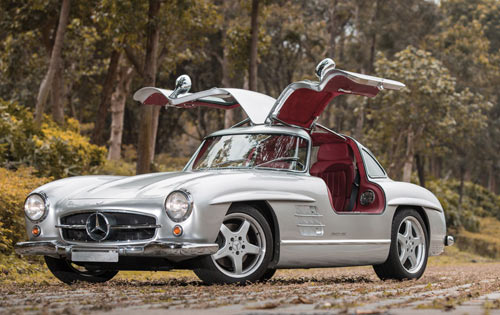 Siêu xe “cánh chinh” cổ 300SL AMG 1954 tái xuất - 6