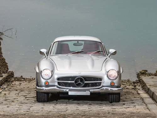 Siêu xe “cánh chinh” cổ 300SL AMG 1954 tái xuất - 8