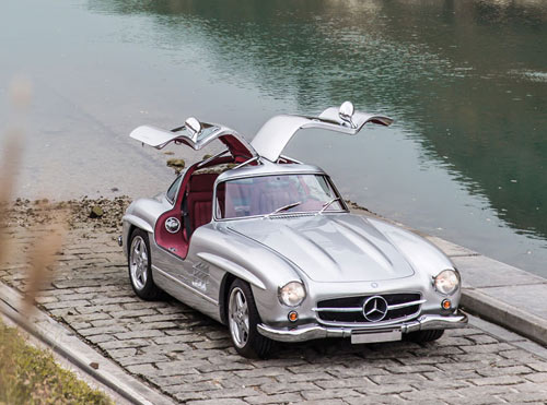Siêu xe “cánh chinh” cổ 300SL AMG 1954 tái xuất - 10