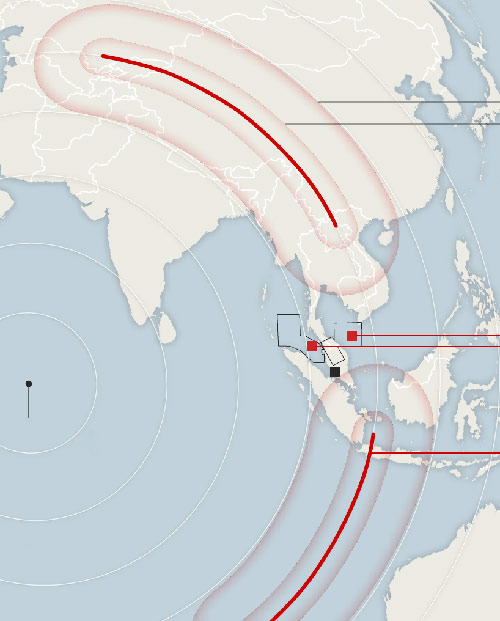 MH370 núp bóng máy bay khác để né radar? - 1