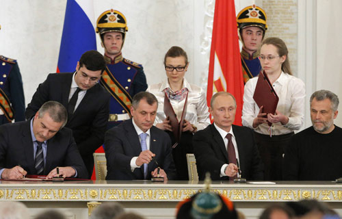 Nga ký hiệp ước chính thức tiếp nhận Crimea - 1