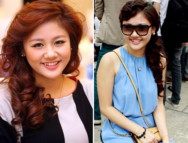 Văn Mai Hương bước chân vào showbiz Việt hào nhoáng với kiểu tóc không mấy ấn tượng
