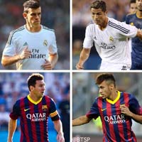 Bóng đá - El Clasico: Ronaldo-Bale “át” Messi-Neymar