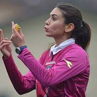 Bóng đá - Nữ trọng tài quyến rũ muốn cầm còi ở Serie A