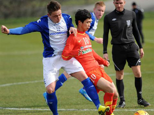 U19 VN thua khi Birmingham dùng đội hình U21 - 5