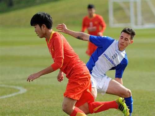 U19 VN thua khi Birmingham dùng đội hình U21 - 7