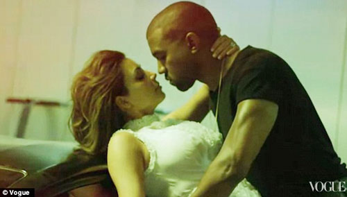 “Ảnh cưới” của Kim Kardashian lên bìa Vouge - 10