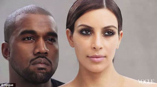 “Ảnh cưới” của Kim Kardashian lên bìa Vouge - 3