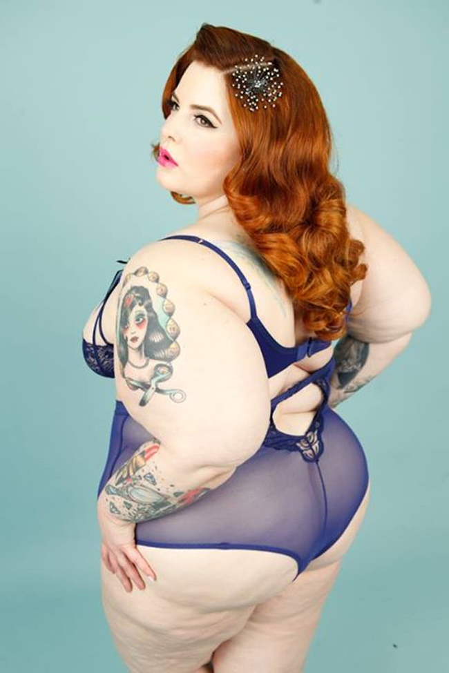 Tess Munster nặng tới 118 kg.
