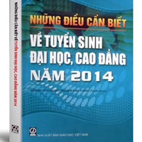 Giáo dục - du học - Sách những điều cần biết về tuyển sinh ĐH - CĐ thông tin sai