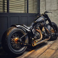 Ô tô - Xe máy - Harley Softail Slim độ cổ điển pha lẫn hiện đại