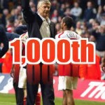 Bóng đá - Wenger, 1000 trận &amp; con đường Herbert Chapman