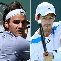 Thể thao - 2 cú trái thần sầu của Federer & Murray tại V2 Miami Masters
