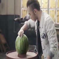 Cười 24h - Video "thánh chém hoa quả" bá đạo