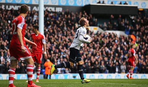 Tottenham–Southampton: Vỡ òa phút bù giờ - 1