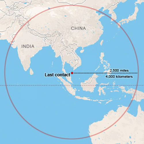 Diễn biến chính trong cuộc truy tìm MH370 - 3