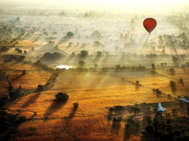 Thời điểm tuyệt vời để đến Bagan là từ tháng Mười đến tháng Tư hàng năm.&nbsp;
